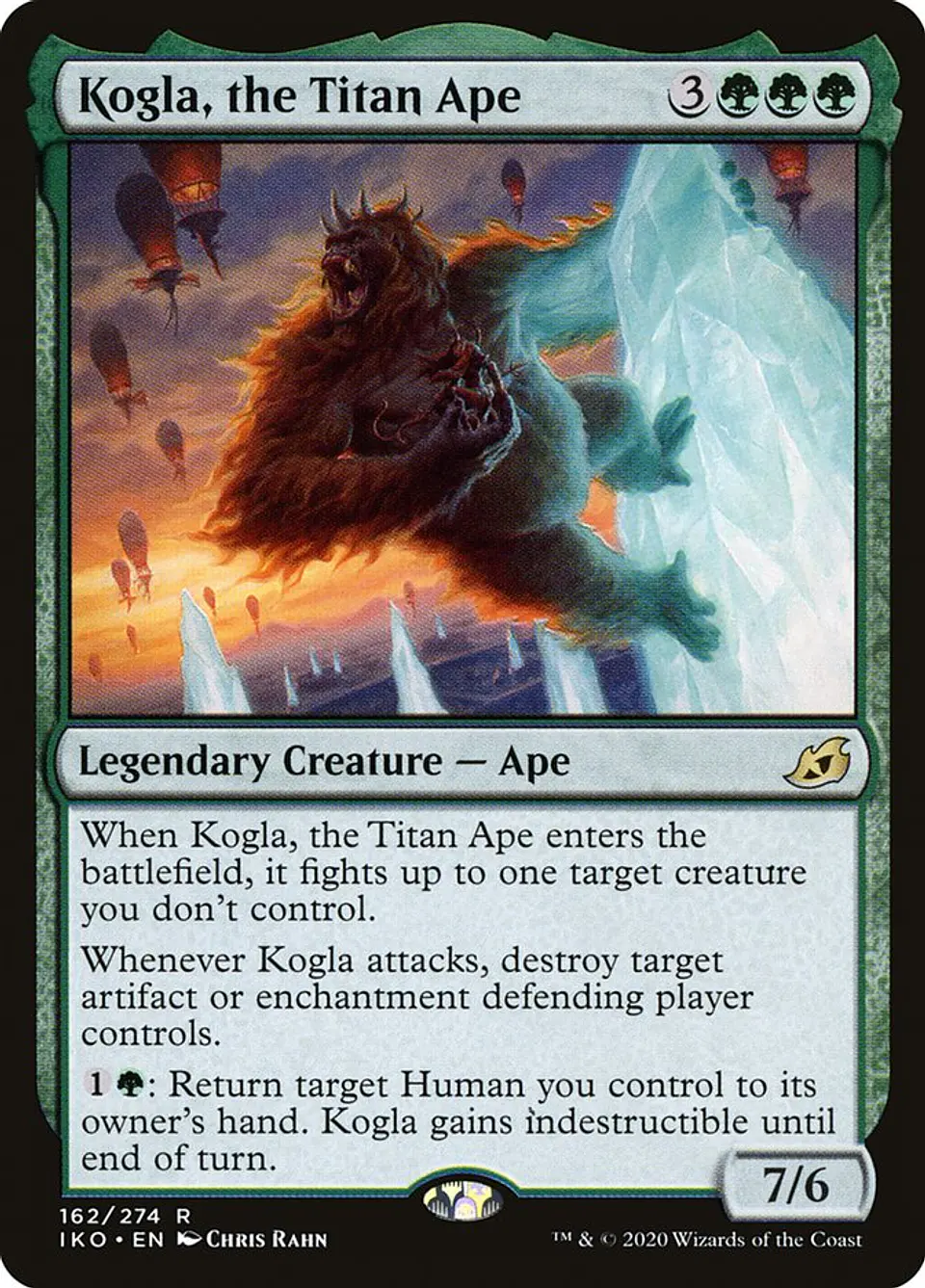 Kogla, the Titan Ape (foil) | Inglés | NM | IKO 1