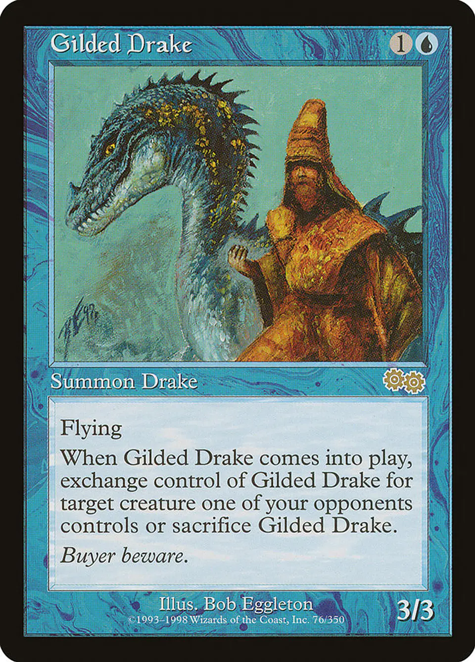 Gilded Drake (Retro Frame) | Inglés | EX | USG 1
