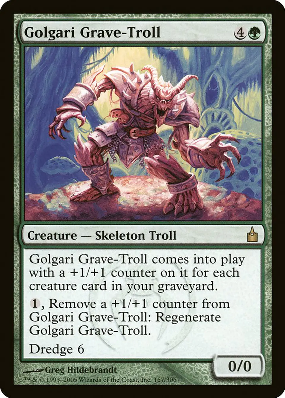 Golgari Grave-Troll | Español | NM | RAV 1
