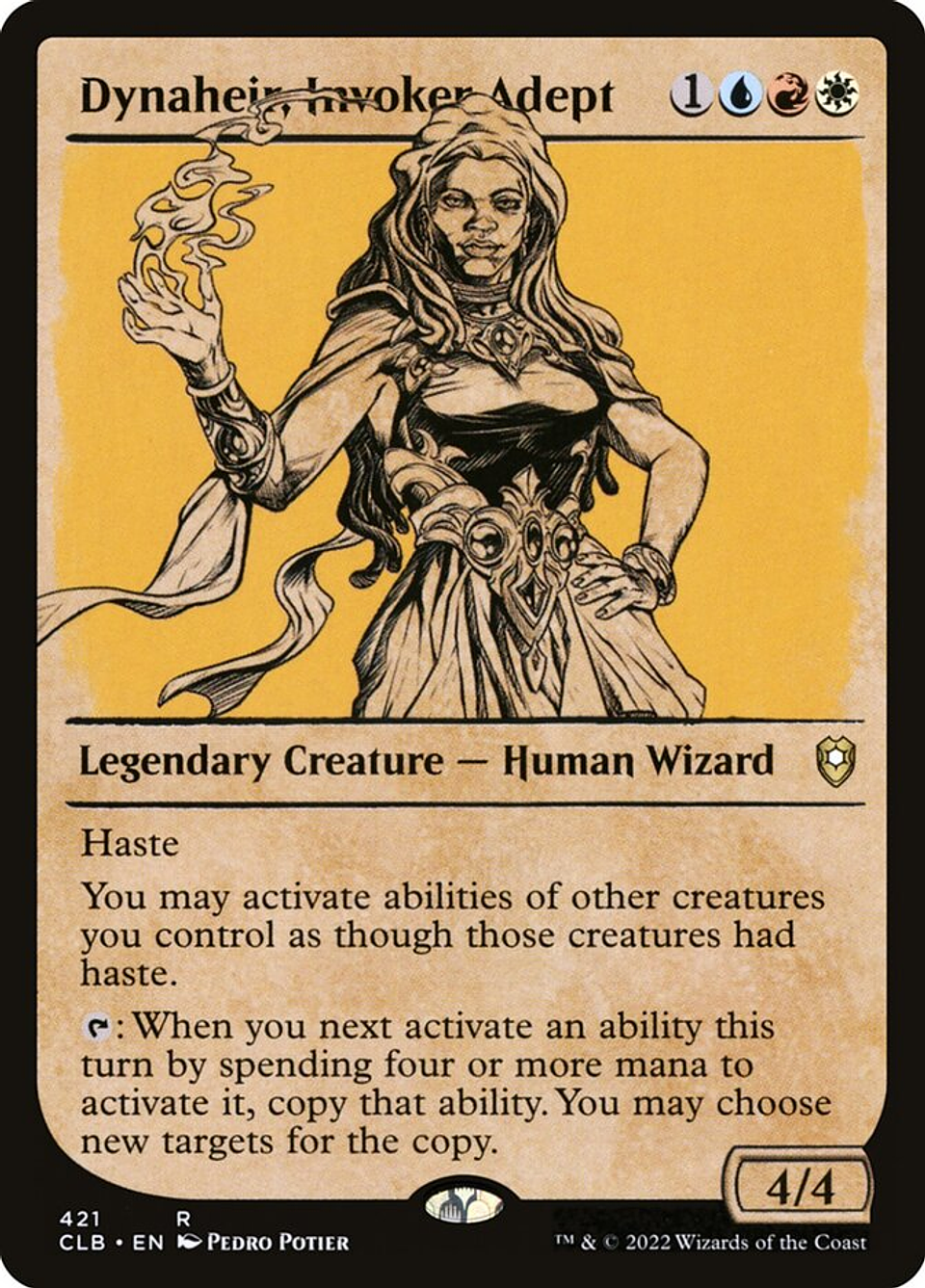 Dynaheir, Invoker Adept (Showcase) | Inglés | NM | CLB 1