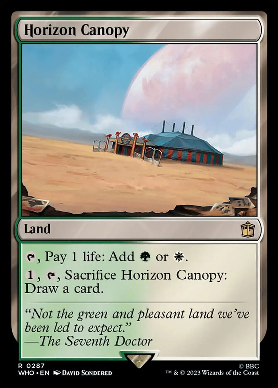Horizon Canopy (foil) | Inglés | NM | WHO 1