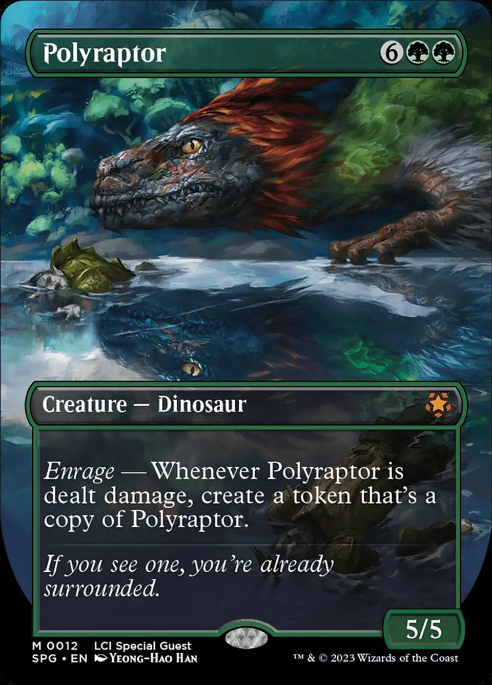 Polyraptor (Borderless) | Español | NM | SPG 1