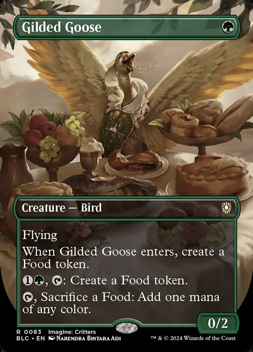 Gilded Goose (Borderless foil) | Inglés | NM | BLC 1