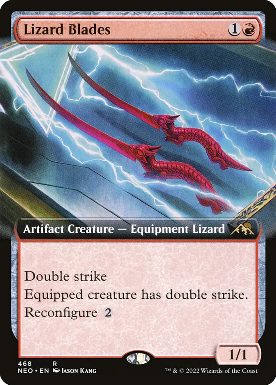 Lizard Blades (Extended Art) | Inglés | NM | NEO 1
