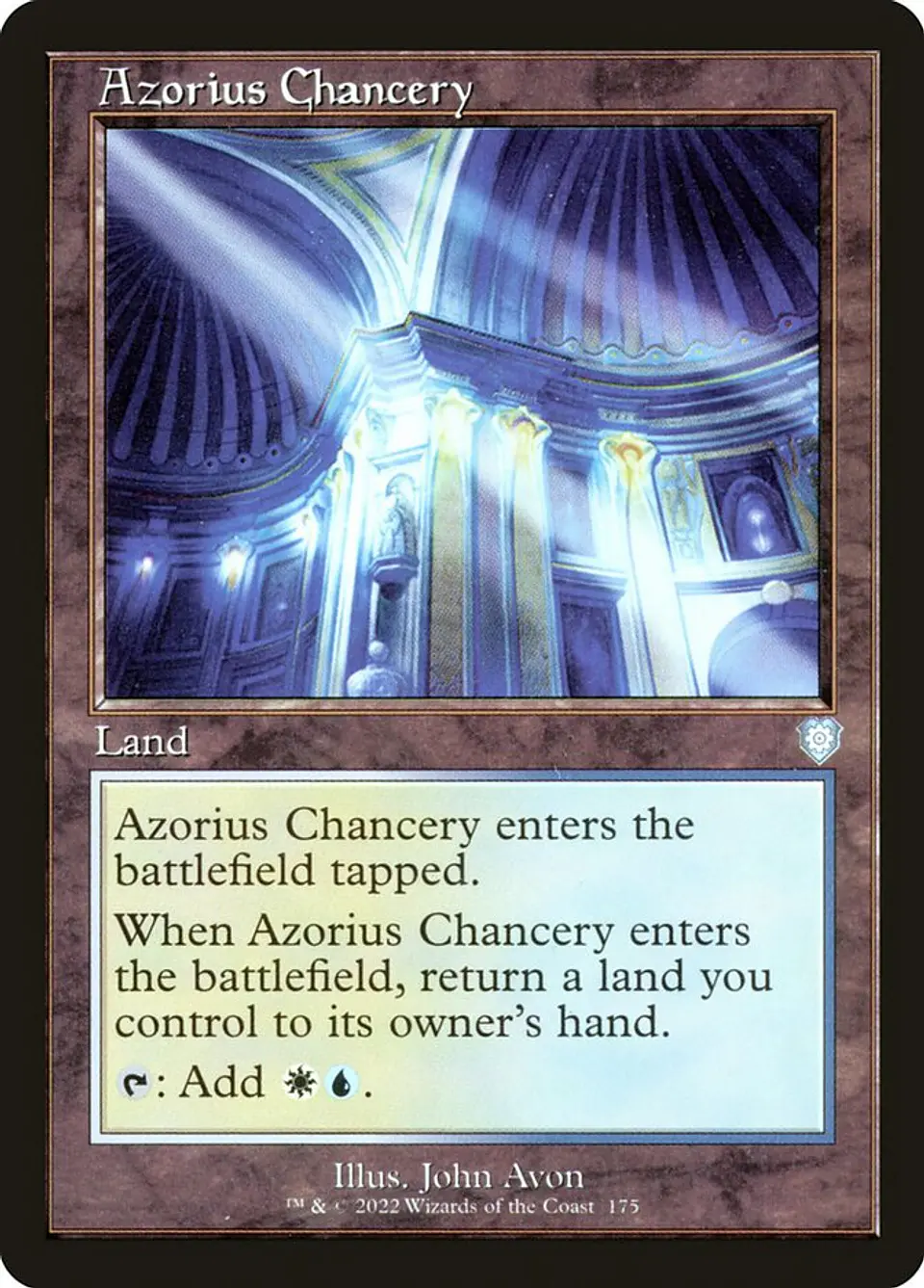 Azorius Chancery (Retro Frame) | Inglés | NM | BRC 1
