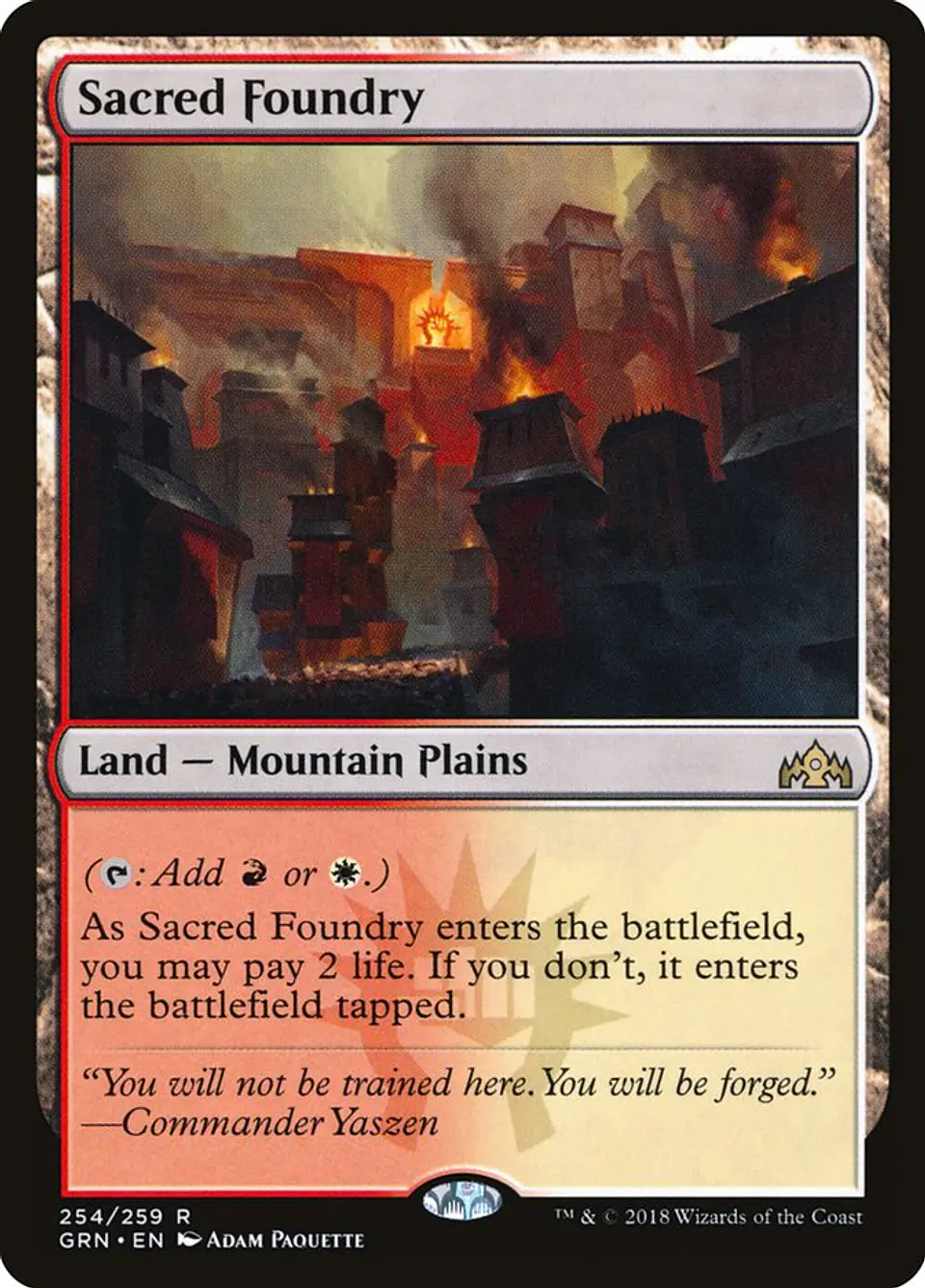 Sacred Foundry | Español | NM | GRN 1