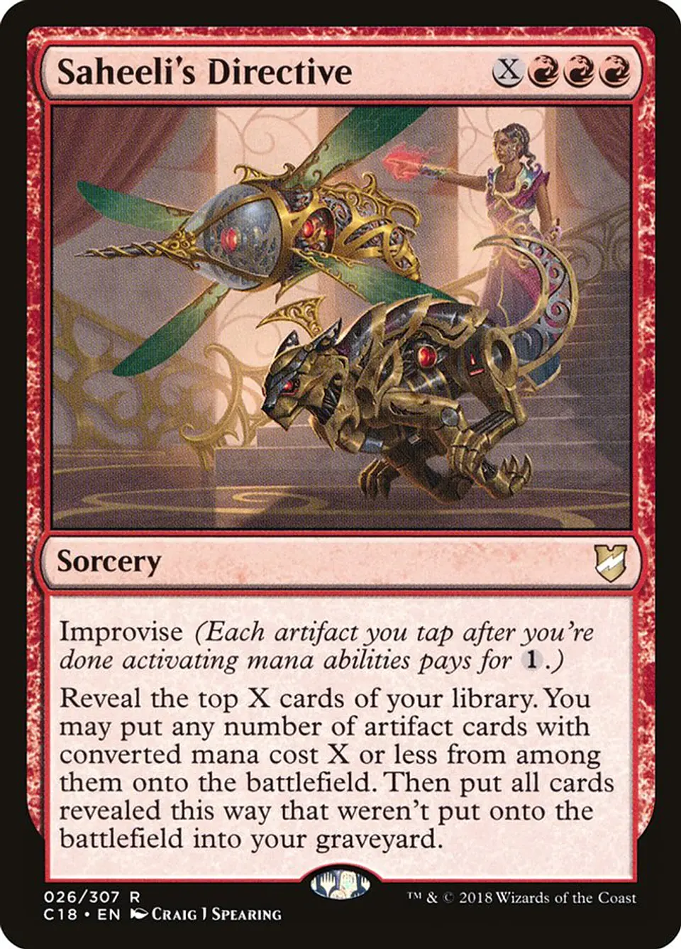 Saheeli's Directive | Español | EX | C18 1