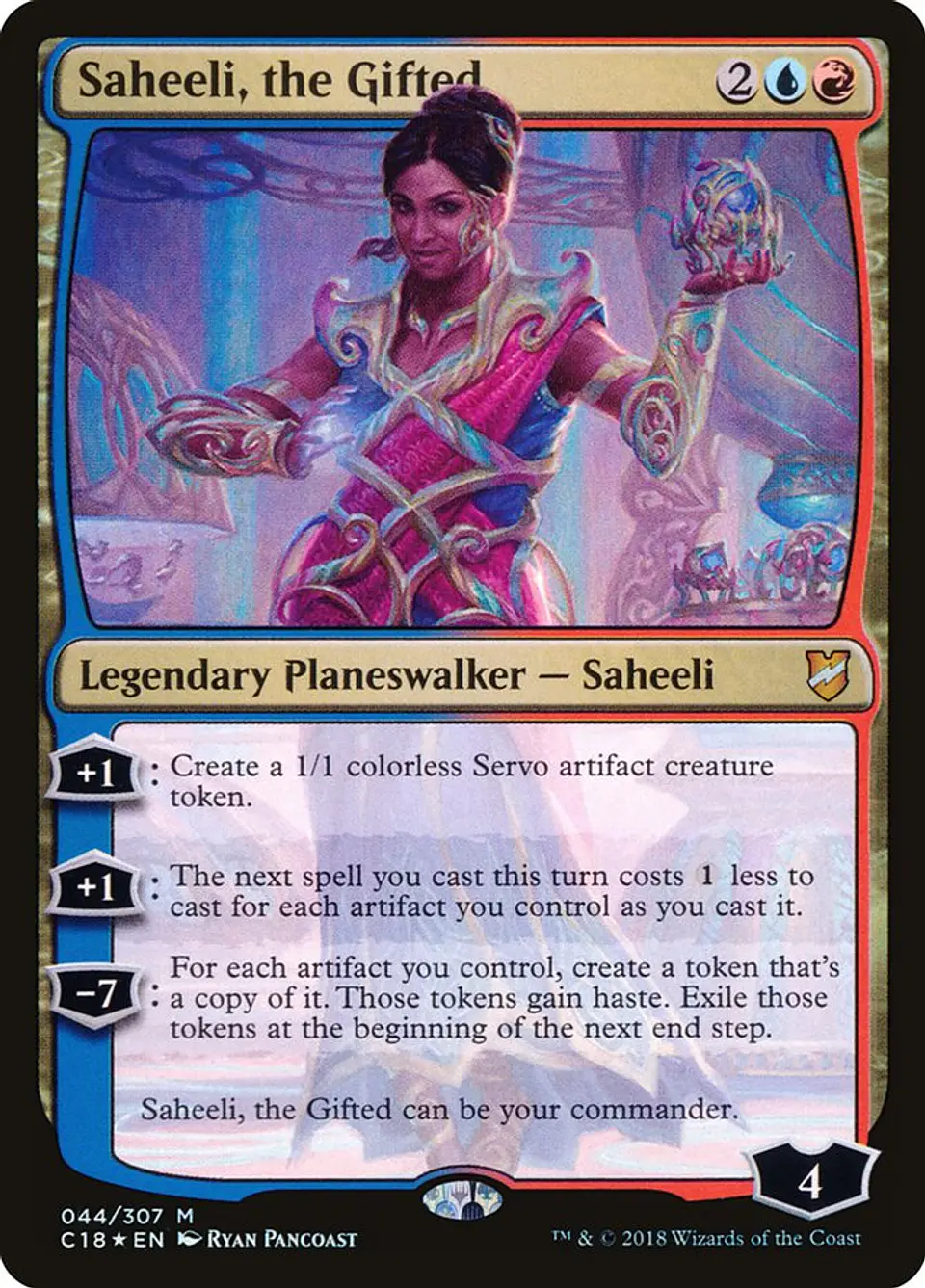 Saheeli, the Gifted (foil) | Inglés | NM | C18 1