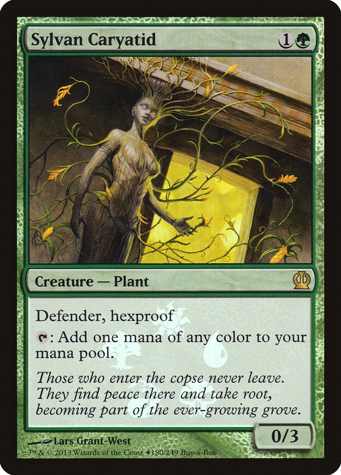 Sylvan Caryatid (foil) | Español | NM | PTHS 1