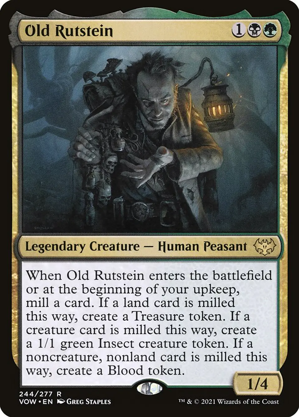 Old Rutstein (foil) | Español | NM | VOW 1