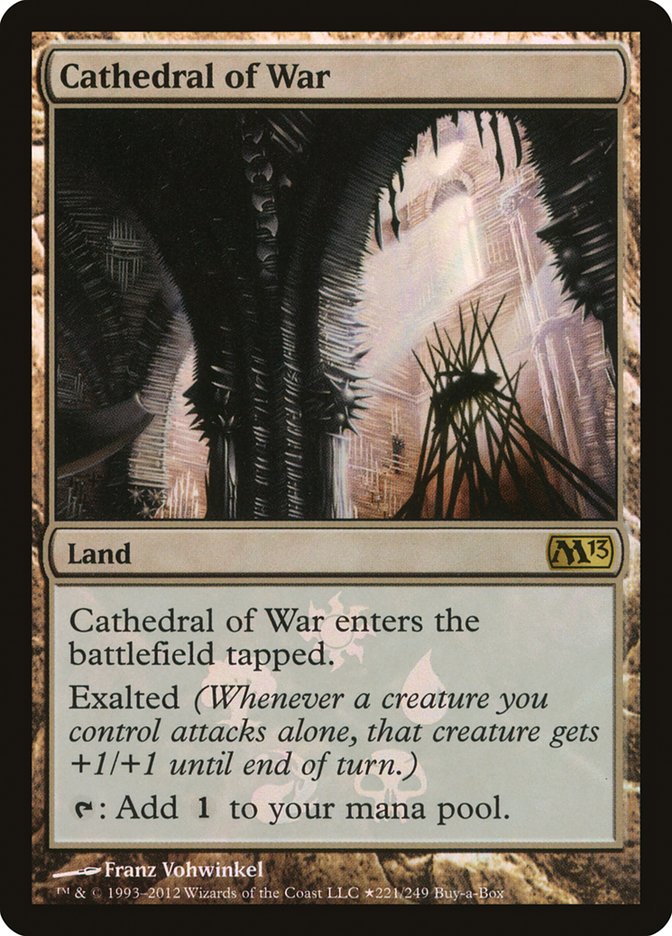 Cathedral of War (foil) | Inglés | NM | PM13