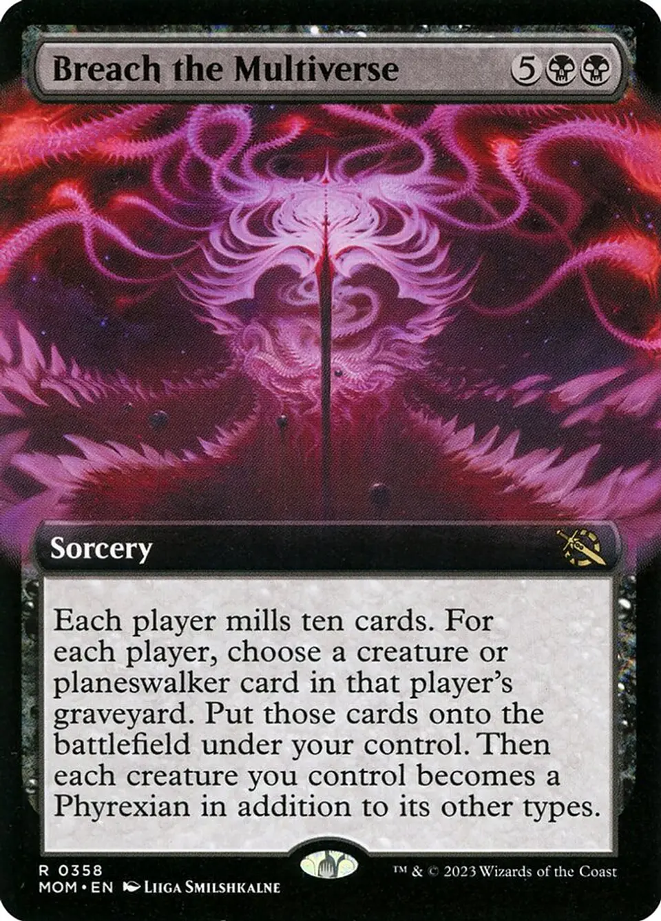 Breach the Multiverse (Extended Art foil) | Inglés | NM | MOM 1