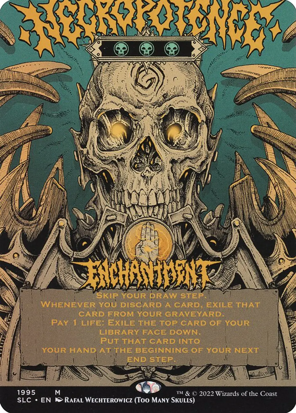 Necropotence (Borderless) | Inglés | NM | SLC 1