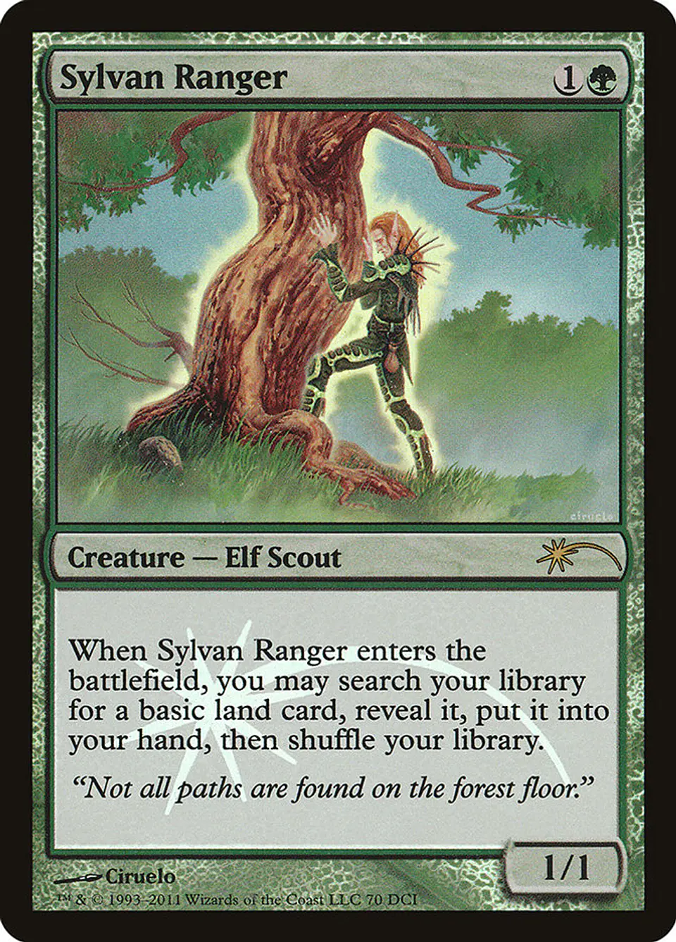 Sylvan Ranger (foil) | Inglés | NM | DCI 1