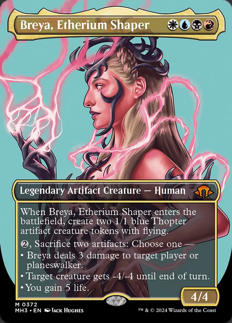 Breya, Etherium Shaper (Borderless foil) | Inglés | NM | MH3 1