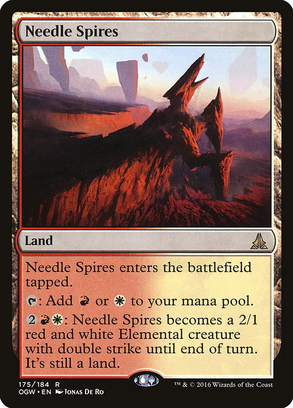 Needle Spires | Inglés | NM | OGW 1