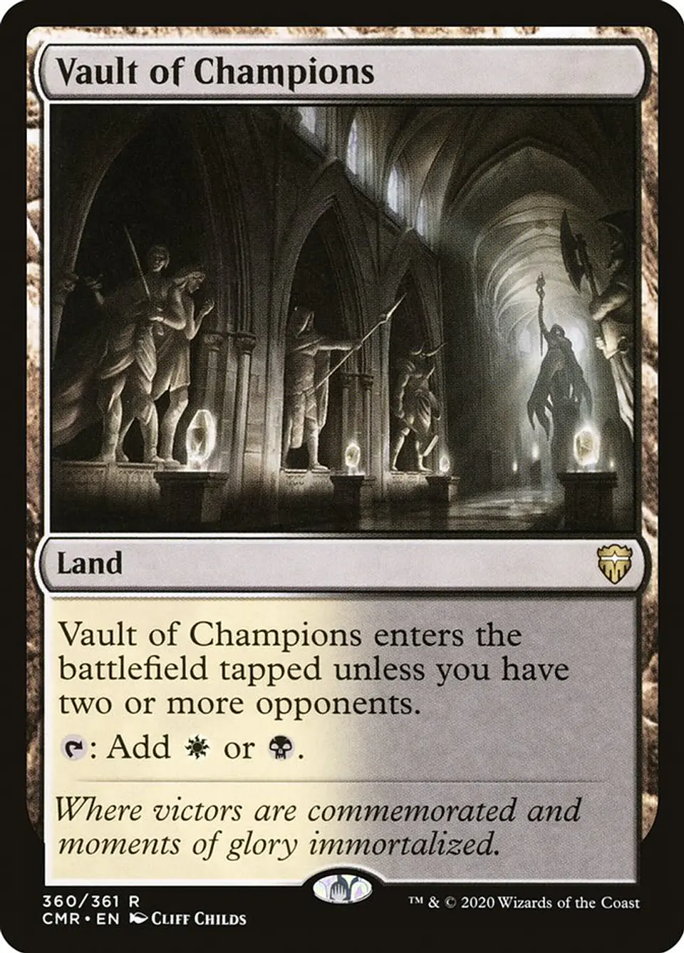 Vault of Champions (foil) | Inglés | NM | CMR 1