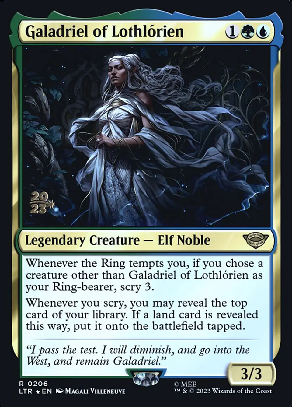 Galadriel of Lothlórien (Launch foil) | Español | NM | PLTR 1