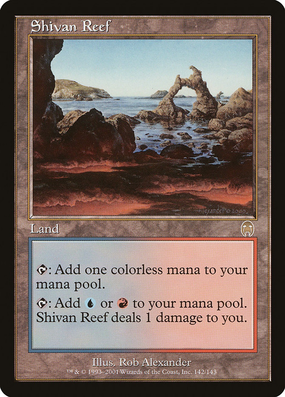 Shivan Reef (Retro Frame) | Español | VG | APC 1