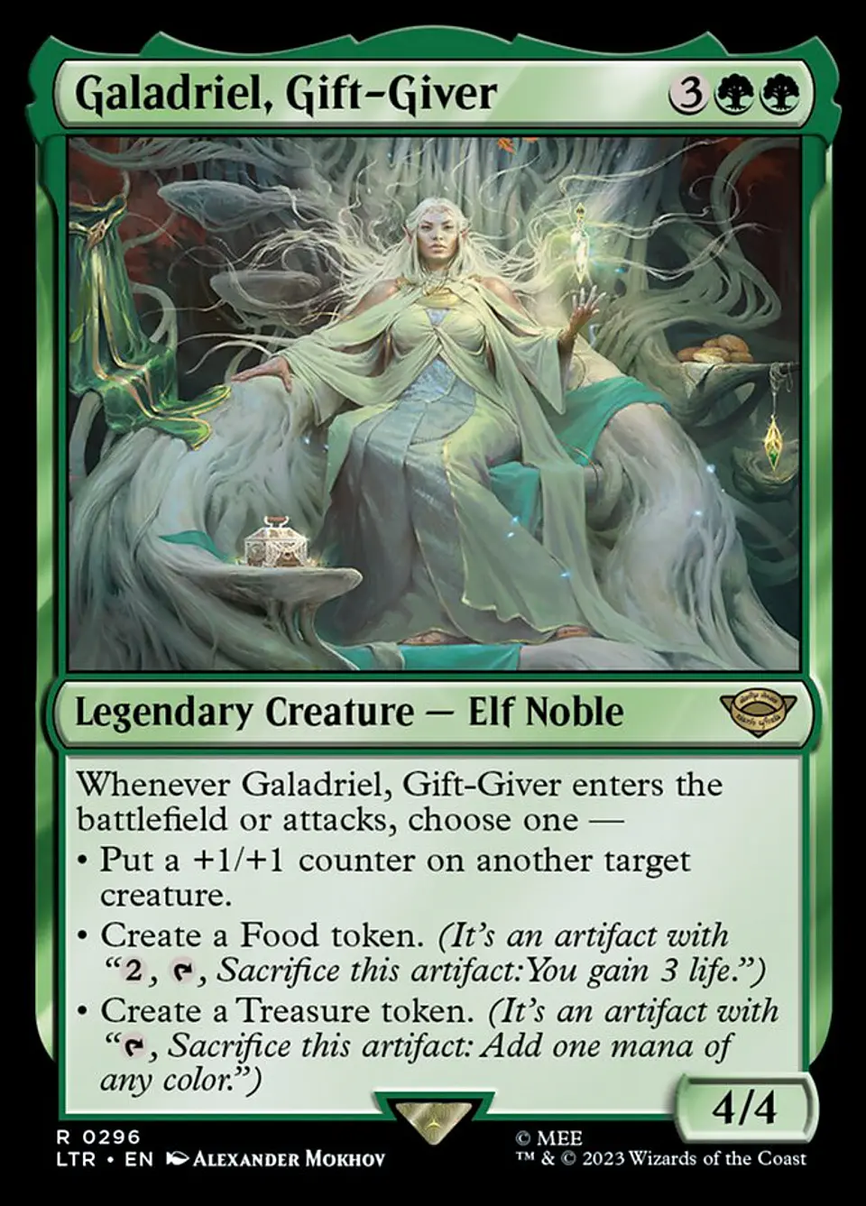Galadriel, Gift-Giver | Español | NM | LTR 1