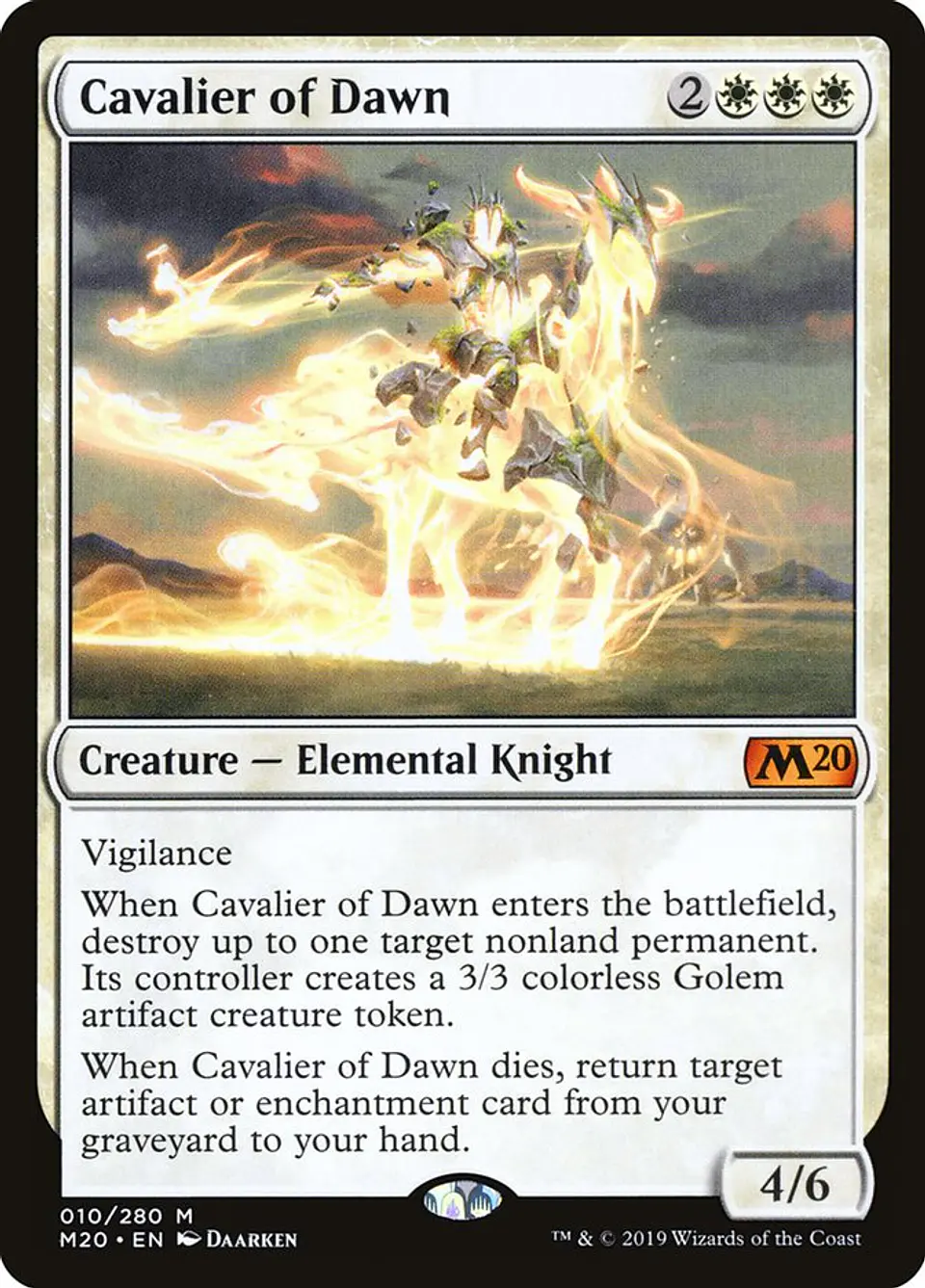Cavalier of Dawn | Inglés | NM | M20 1