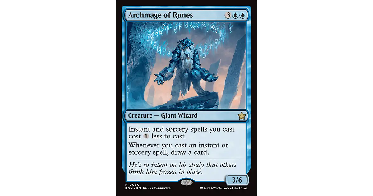 Archmage of Runes (foil) | Español | NM | FDN