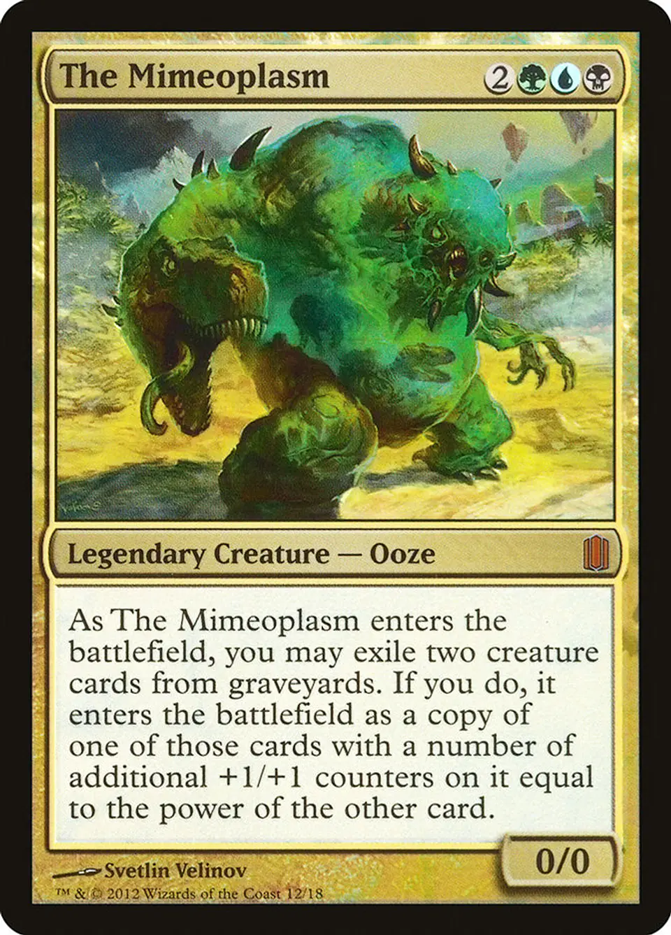 The Mimeoplasm (foil) | Inglés | NM | CM1 1