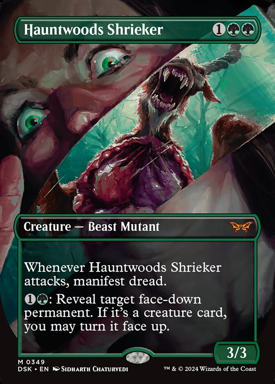 Hauntwoods Shrieker (Borderless) | Inglés | NM | DSK 1
