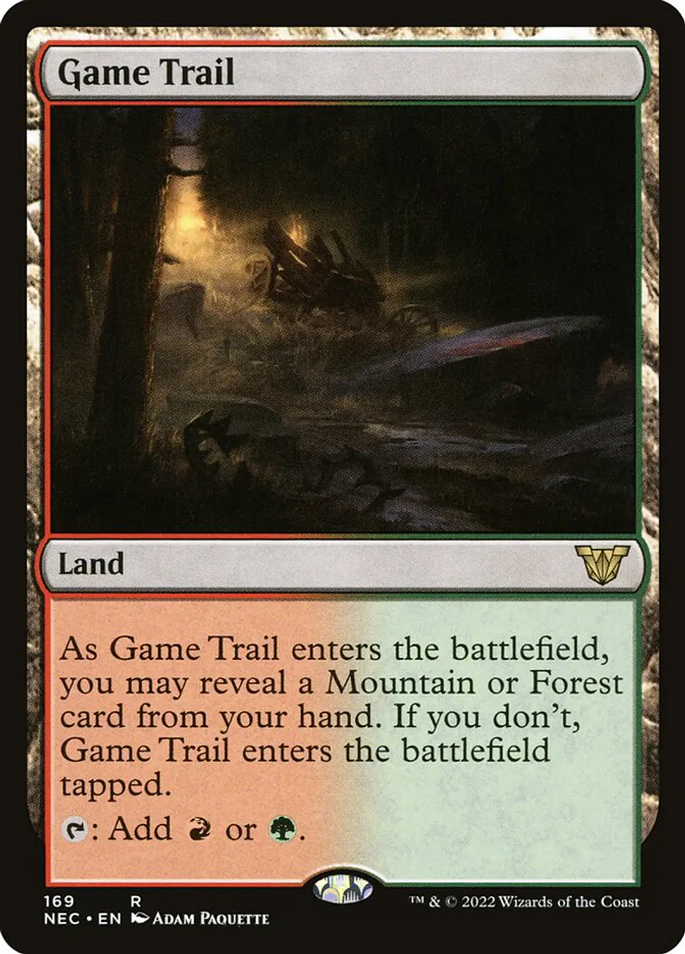 Game Trail | Español | NM | NEC 1