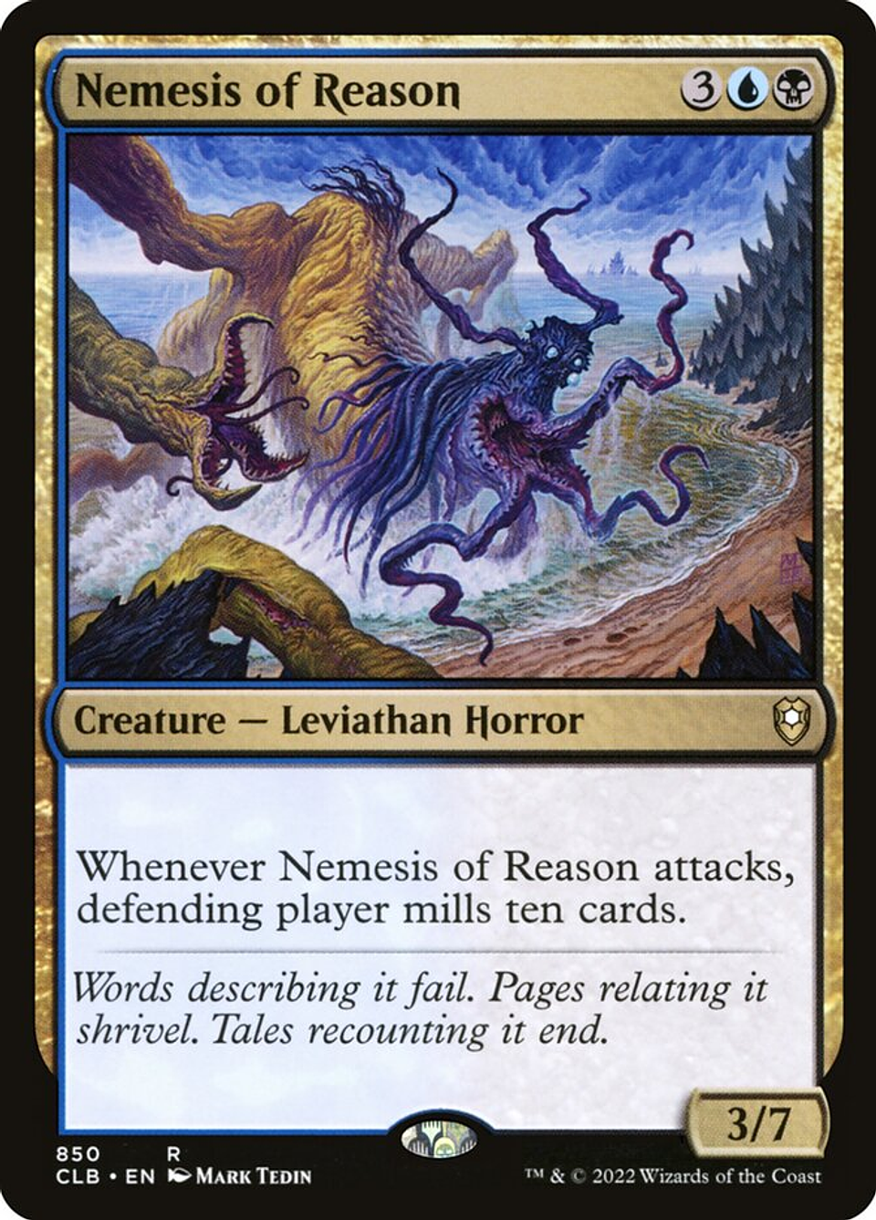 Nemesis of Reason | Inglés | NM | CLB 1