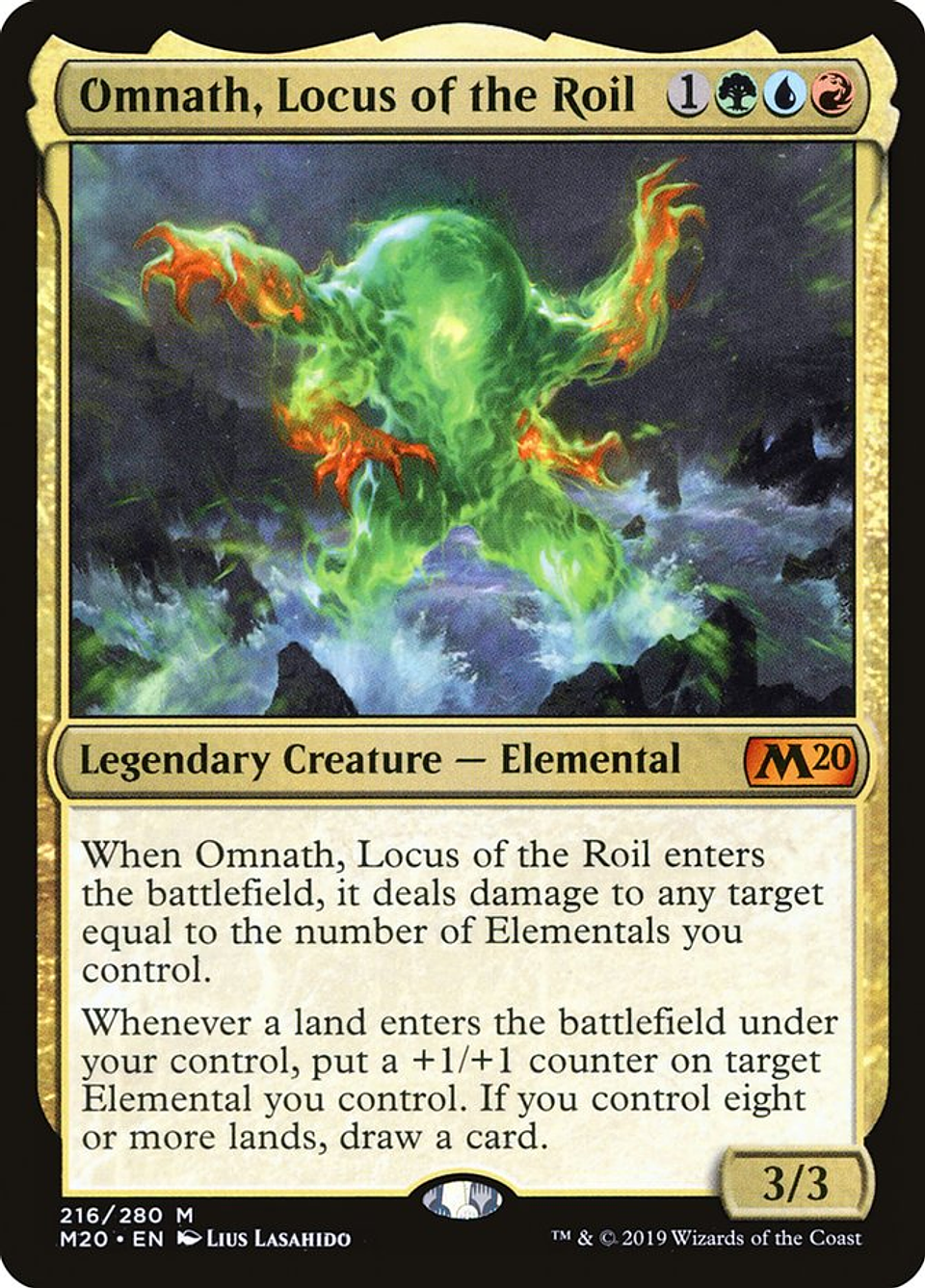 Omnath, Locus of the Roil | Inglés | NM | M20 1