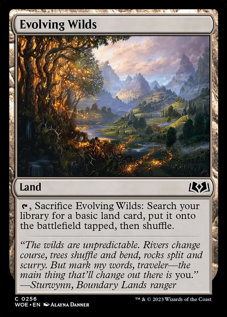 Evolving Wilds | Inglés | NM | WOE 1