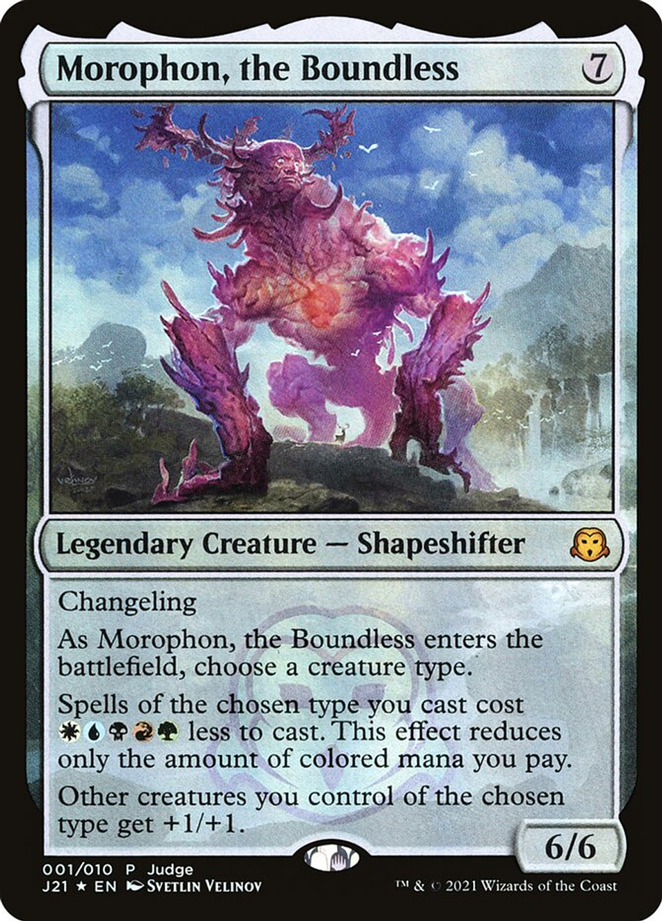 Morophon, the Boundless (foil) | Inglés | NM | PJ21 1
