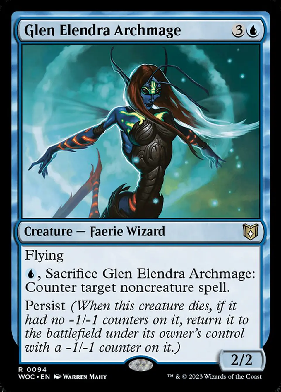 Glen Elendra Archmage | Inglés | NM | WOC 1