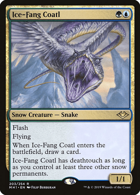 Ice-Fang Coatl | Español | NM | MH1