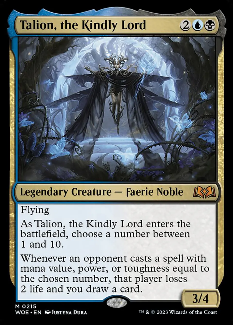 Talion, the Kindly Lord | Inglés | NM | WOE 1