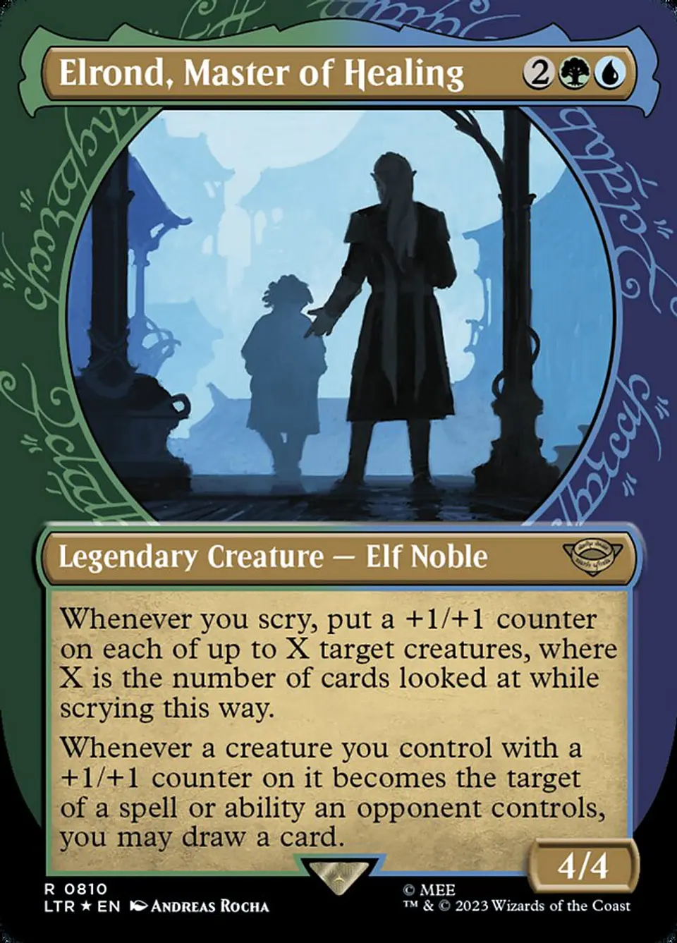 Elrond, Master of Healing (Showcase foil) | Inglés | NM | LTR 1