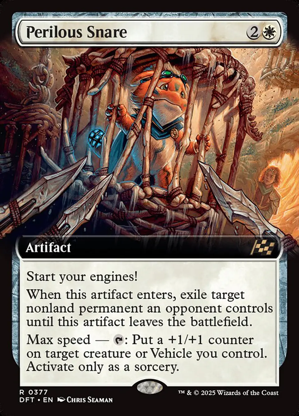Perilous Snare (Extended Art) | Inglés | NM | DFT 1