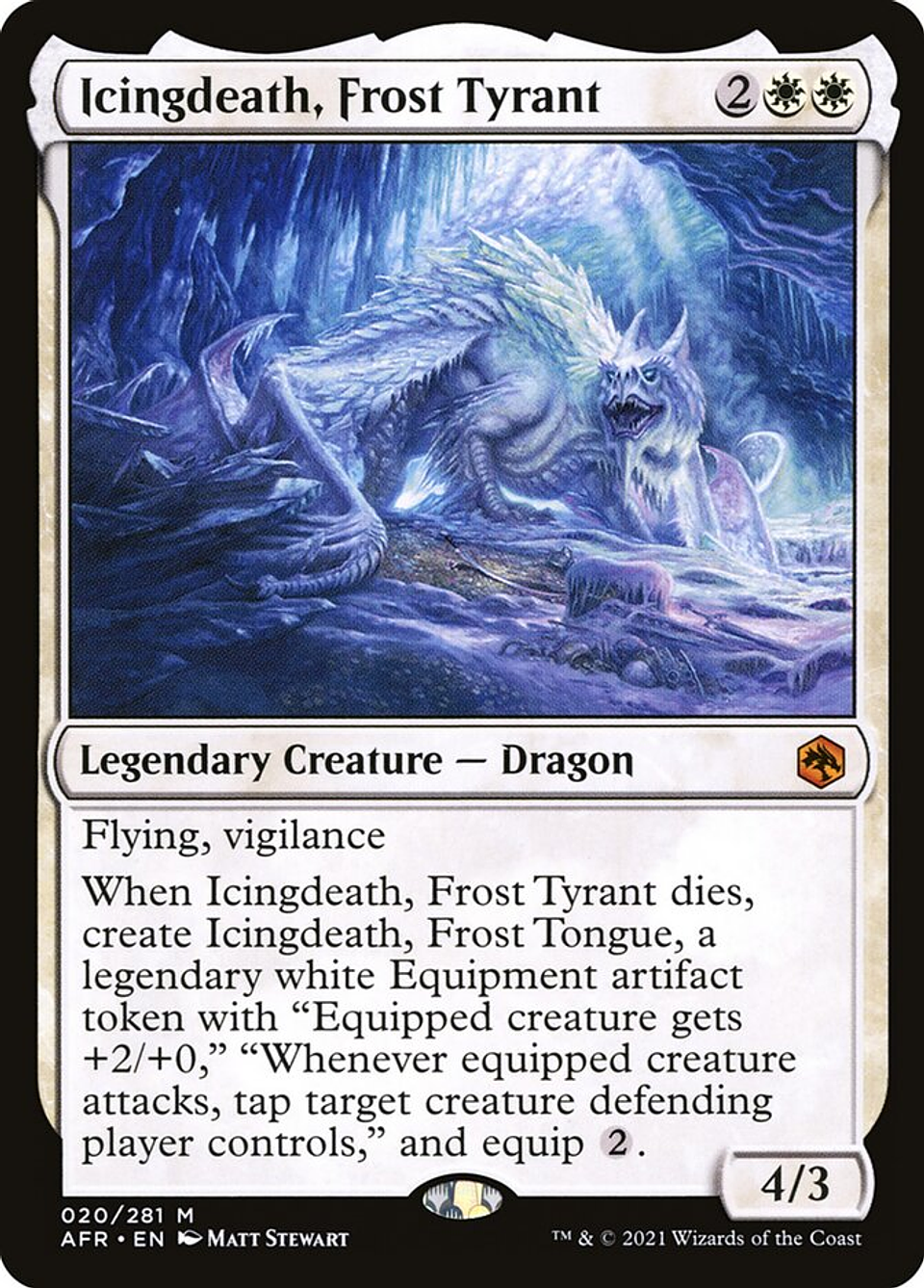 Icingdeath, Frost Tyrant (foil) | Inglés | NM | AFR 1