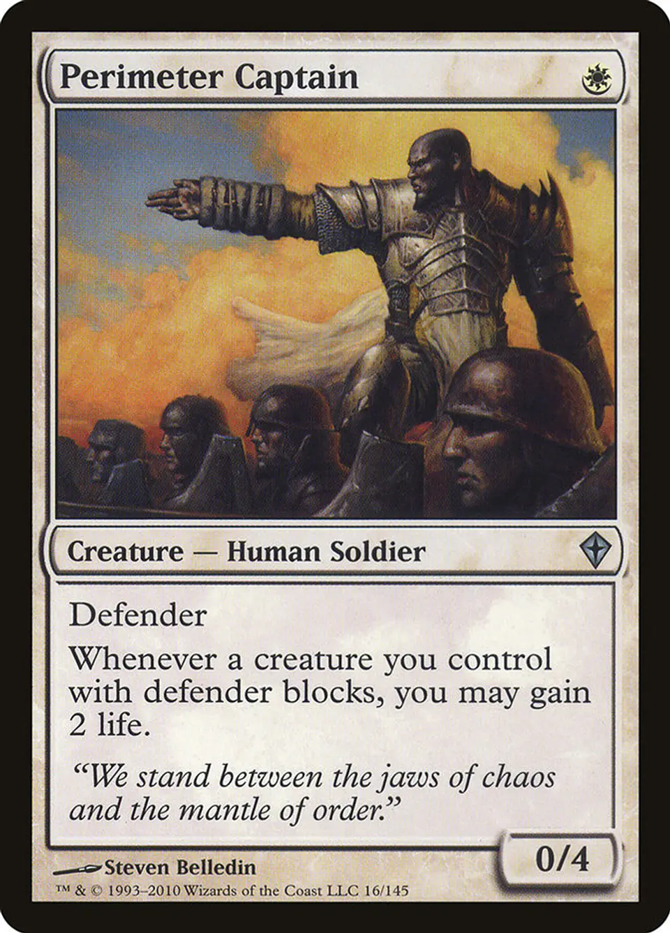 Perimeter Captain | Español | NM | WWK 1