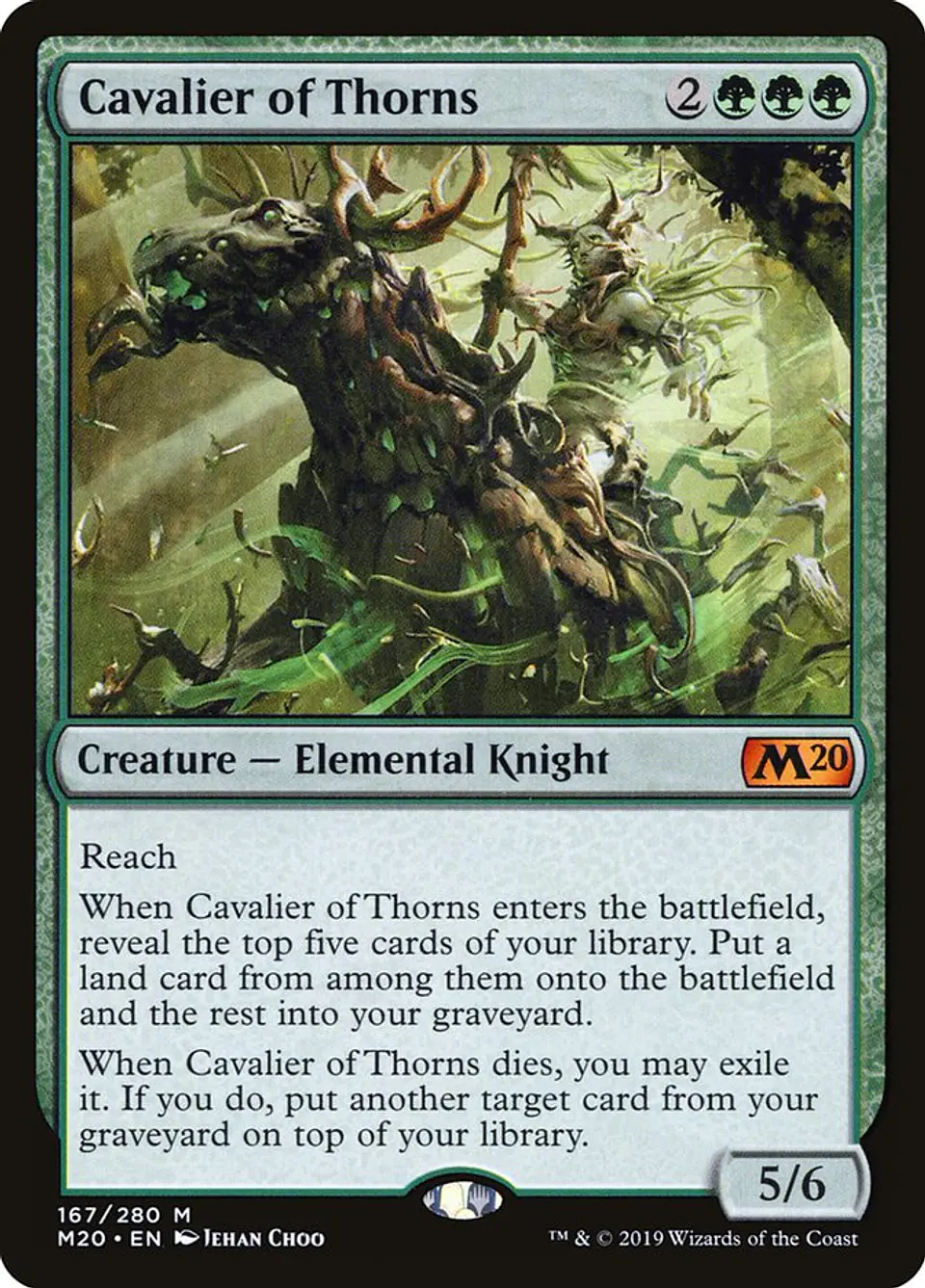 Cavalier of Thorns | Inglés | NM | M20 1