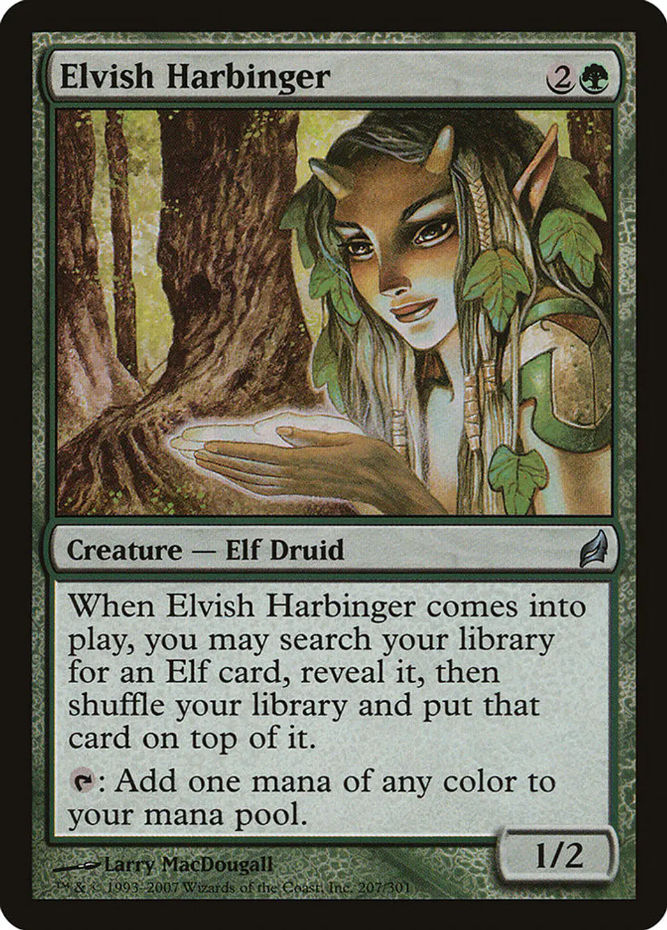 Elvish Harbinger | Español | NM | LRW 1
