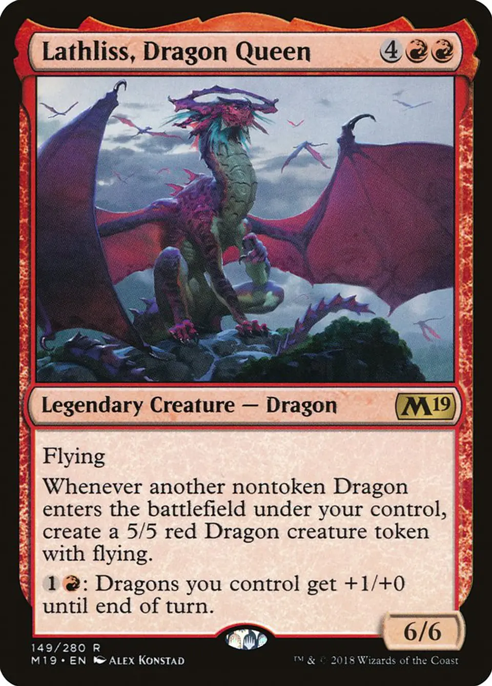 Lathliss, Dragon Queen | Inglés | NM | M19 1