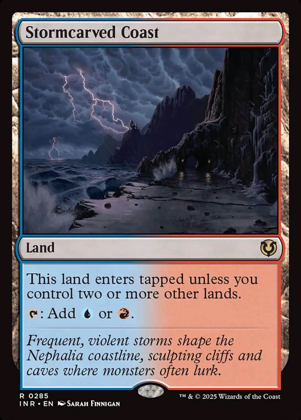 Stormcarved Coast (foil) | Español | NM | INR 1