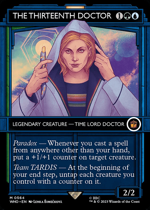 The Thirteenth Doctor (Showcase foil) | Inglés | NM | WHO