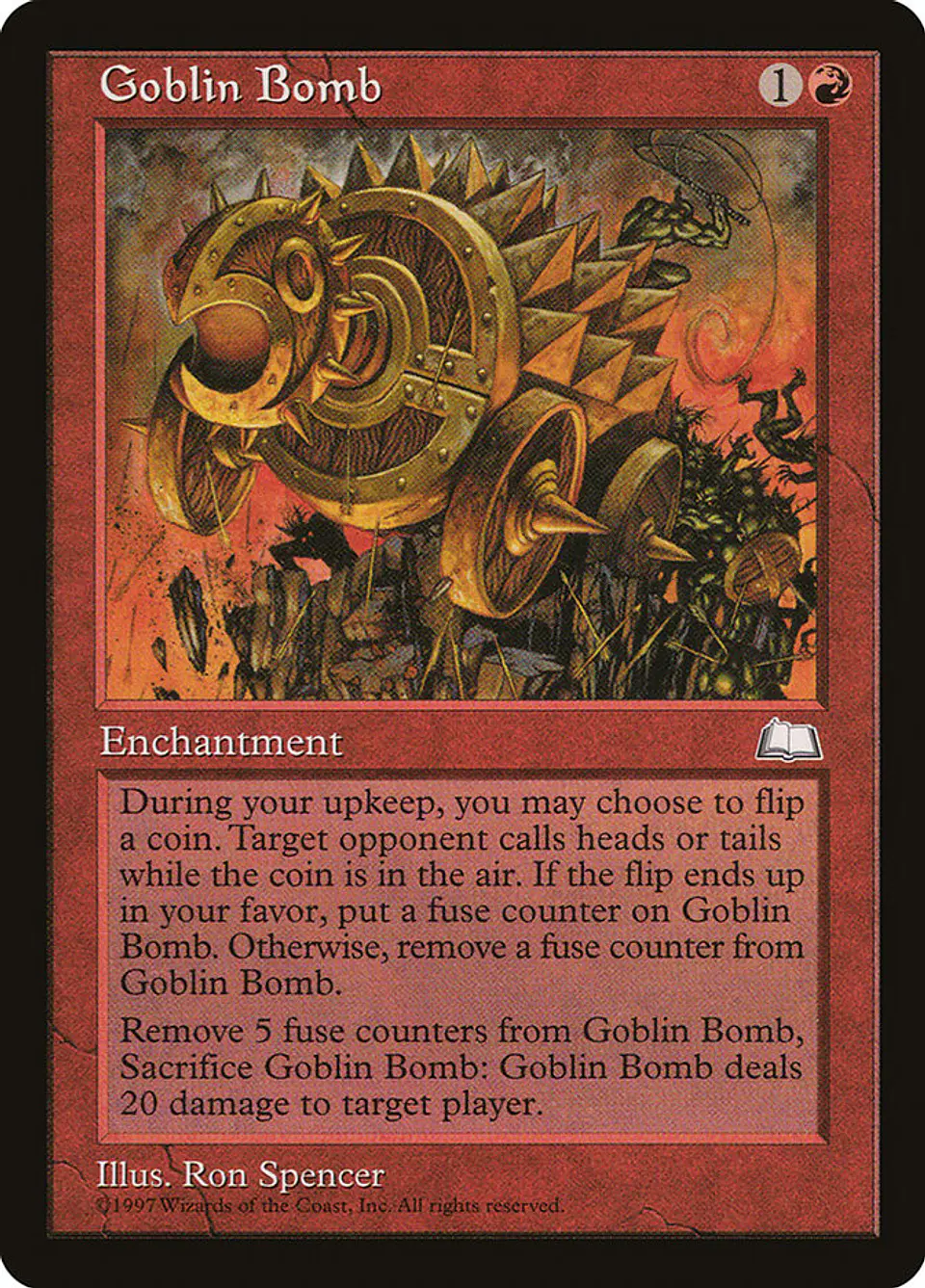 Goblin Bomb (Retro Frame) | Español | NM | WTH 1