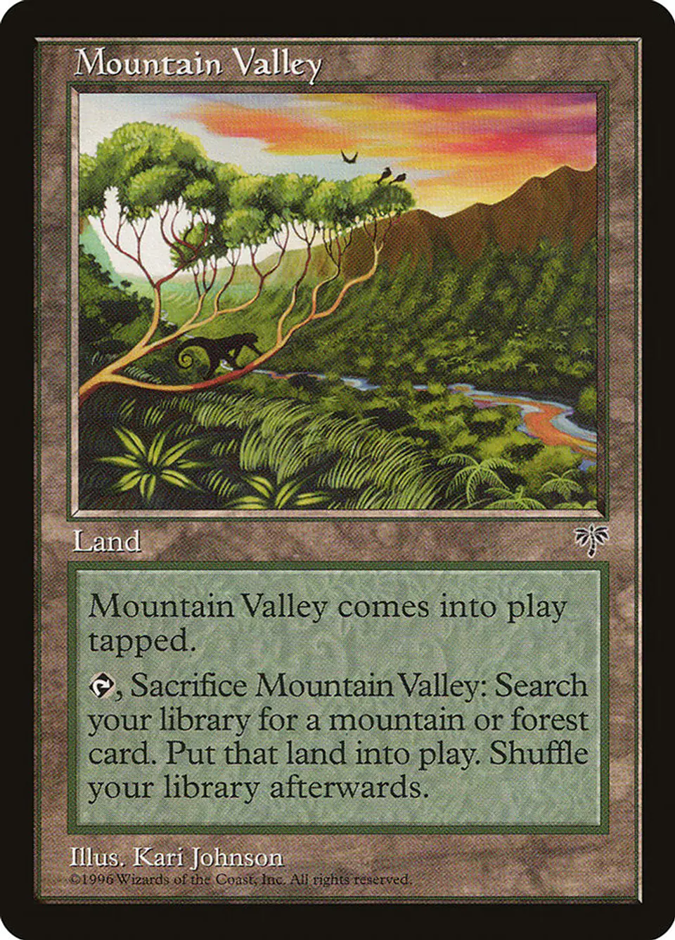Mountain Valley (Retro Frame) | Inglés | NM | MIR 1