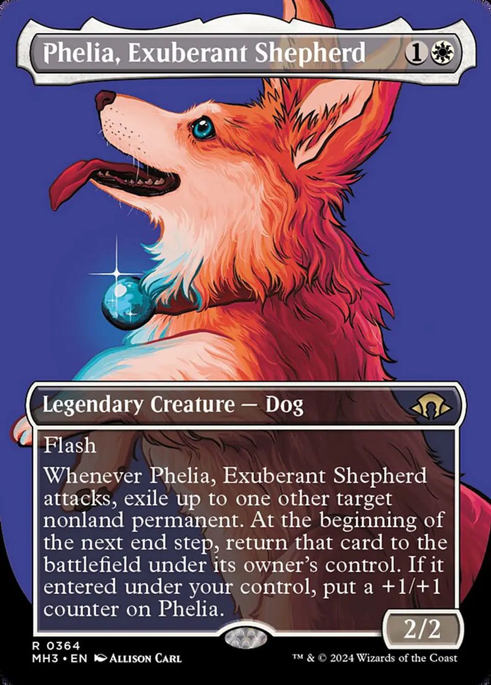 Phelia, Exuberant Shepherd (Borderless) | Inglés | NM | MH3 1