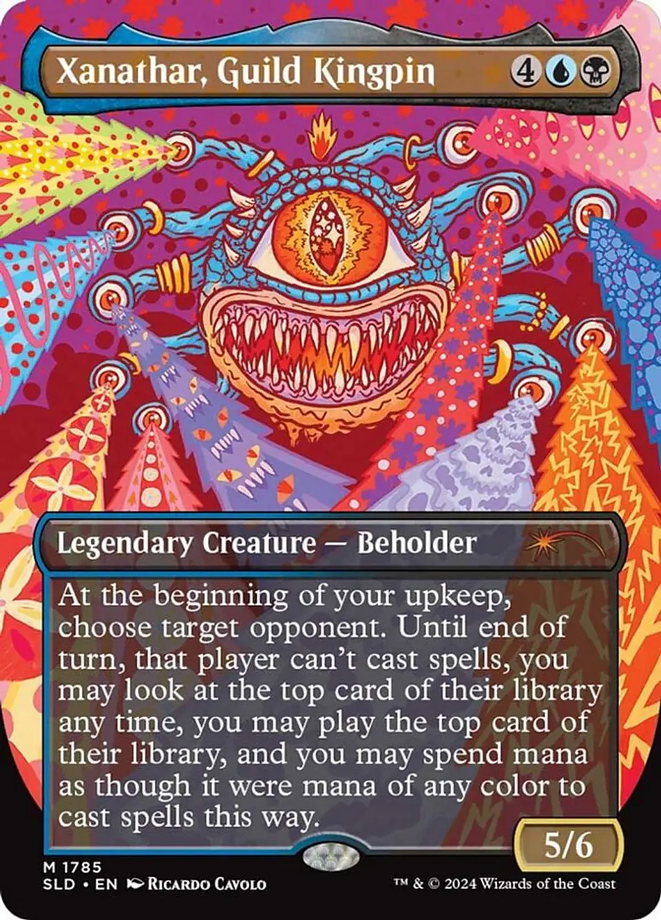 Xanathar, Guild Kingpin (Borderless) | Inglés | NM | SLD 1