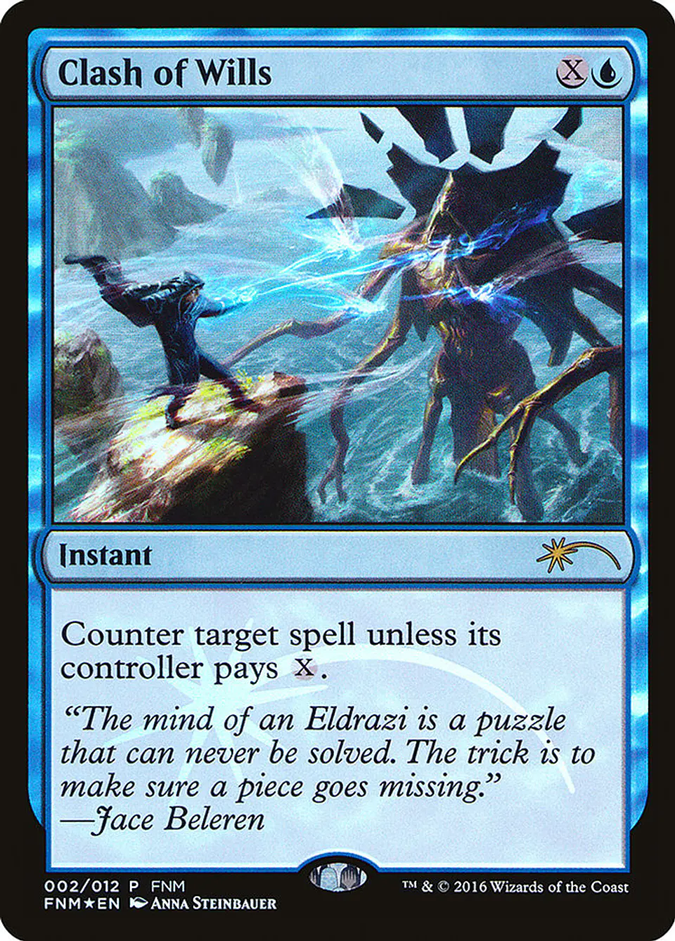 Clash of Wills (foil) | Español | NM | F16 1